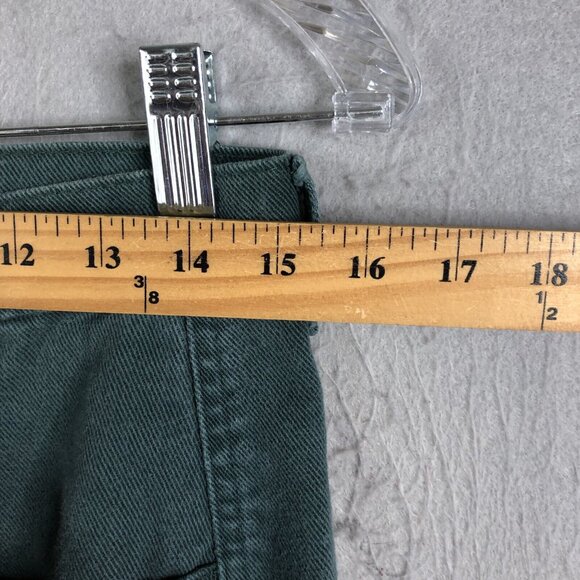 Vintage Jewells Classic Bottoms Jeans Juniors 13 Green Faded Bareback Riding - Picture 5 of 16